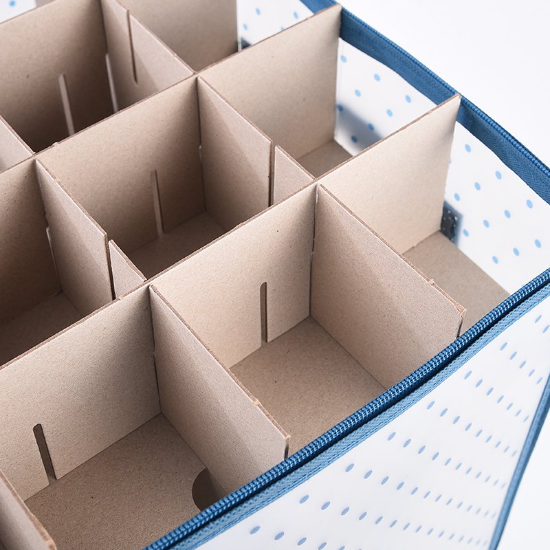 Desktop clear Storage Box With Handle Non Woven Fabric Multipurpose Office Storage Boxes kitchen and Bins