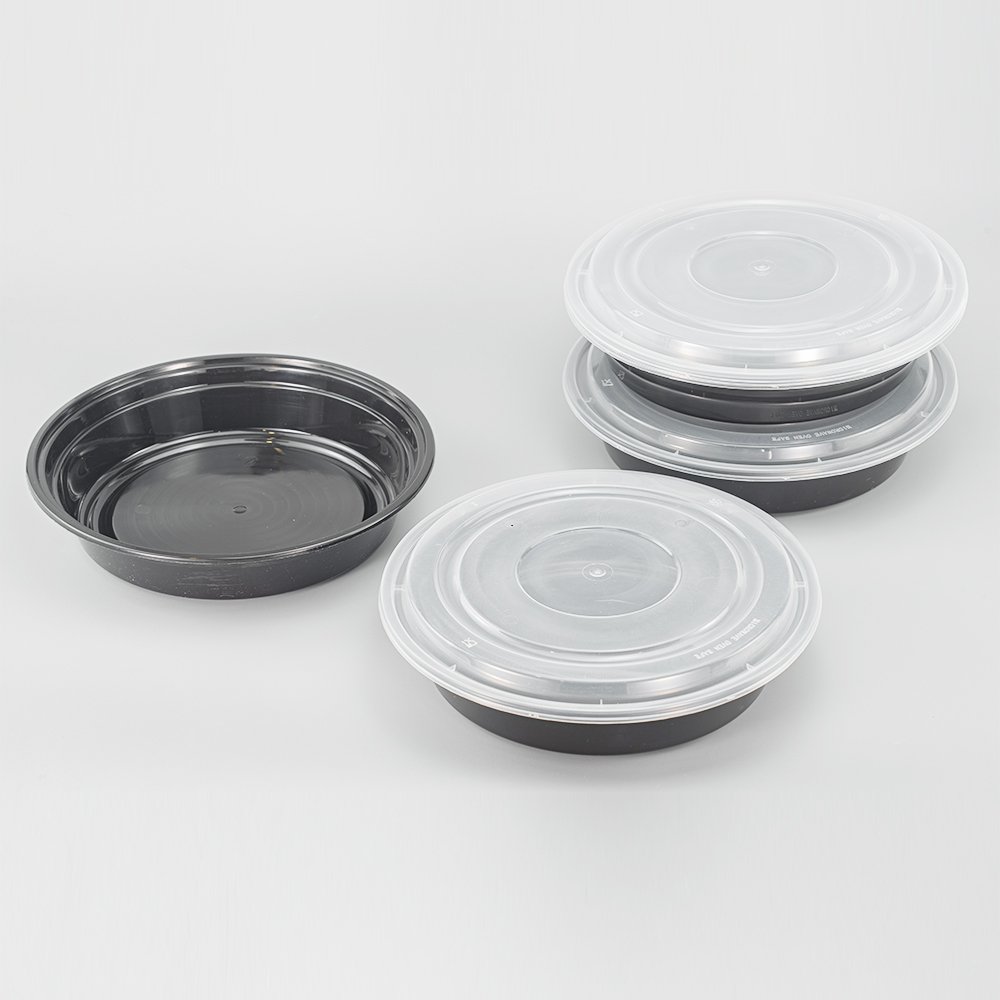 Wholesale 1 2 3 compartment plastic bento box disposable takeaway meal prep containers set plastic food storage