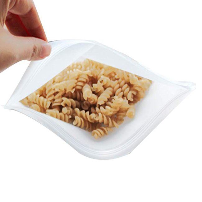 Custom LOGO High Quality Reusable PEVA Food Storage Bag