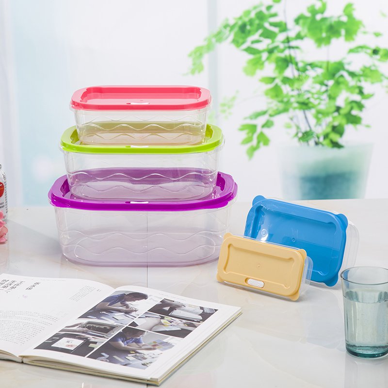Storage boxes bins food storage canister bucket food to plastic containers