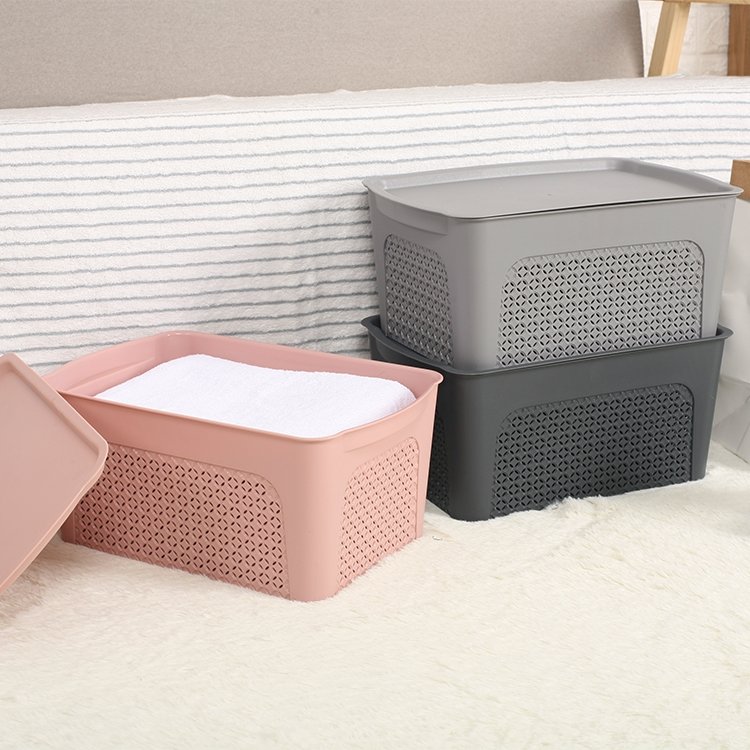 10L Jewellery Toys Clothes Storage Box with Lid for Home Office Bedroom Wardrobe Wholesale customization