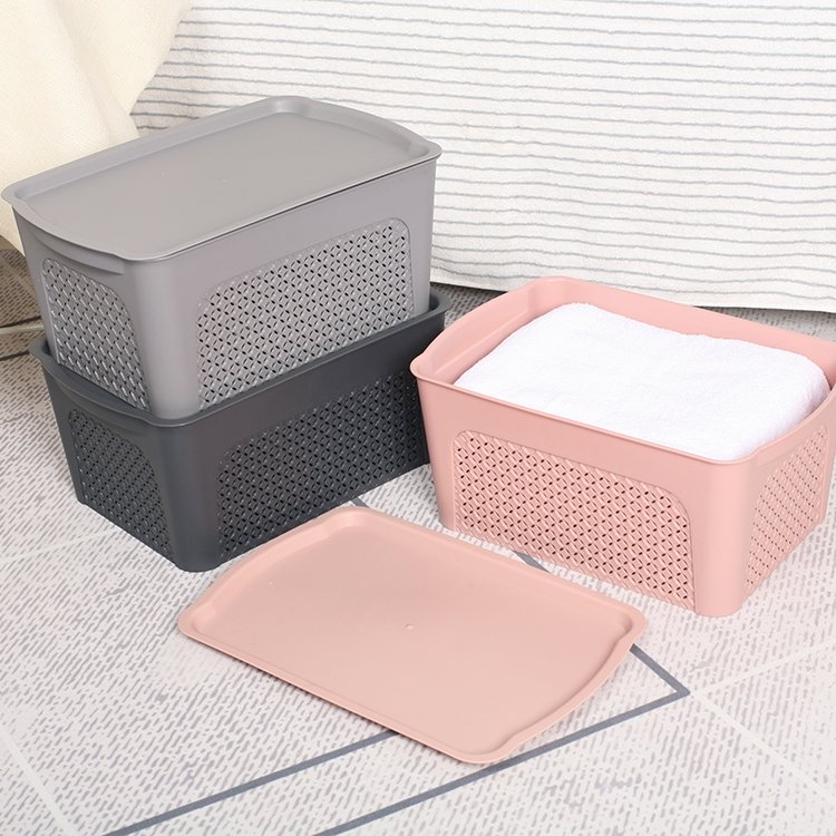 10L Jewellery Toys Clothes Storage Box with Lid for Home Office Bedroom Wardrobe Wholesale customization