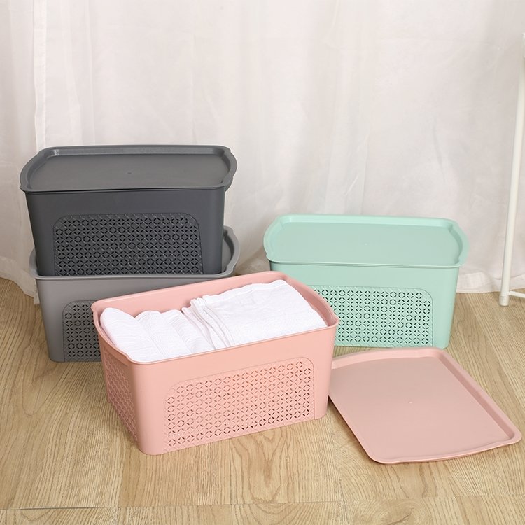 10L Jewellery Toys Clothes Storage Box with Lid for Home Office Bedroom Wardrobe Wholesale customization
