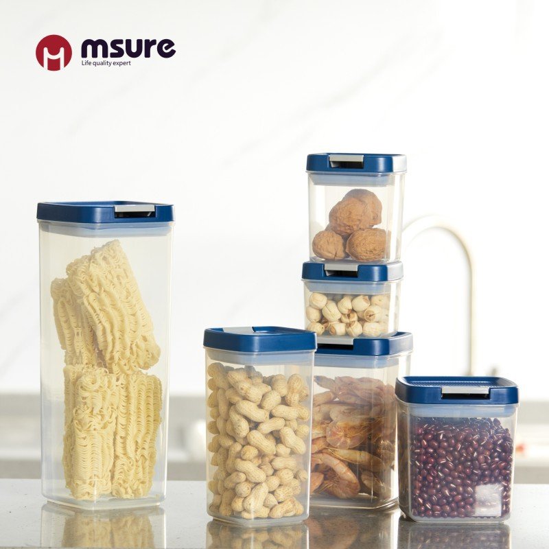 960ml kitchen airtight lid storage jar storage bottles & jars storage containers