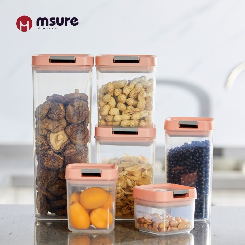 960ml kitchen airtight lid storage jar storage bottles & jars storage containers