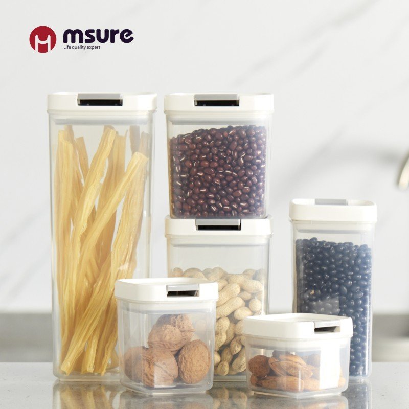 960ml kitchen airtight lid storage jar storage bottles & jars storage containers