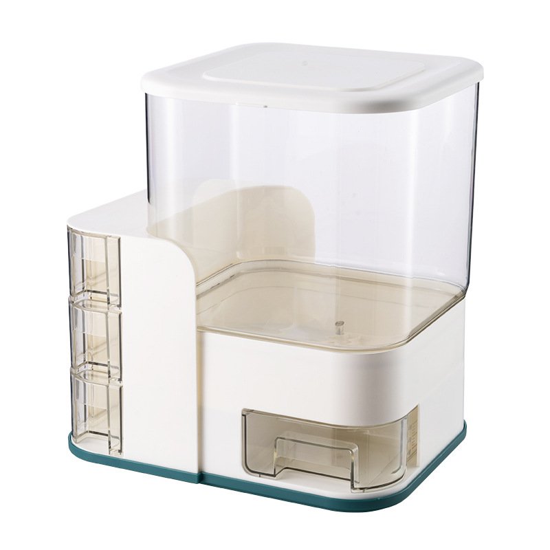 Multi-functional Moisture-proof Plastic Sealed Cereal Rice Dispenser Storage Container
