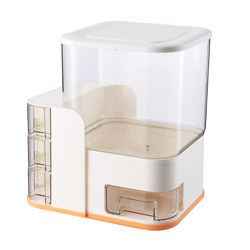 Multi-functional Moisture-proof Plastic Sealed Cereal Rice Dispenser Storage Container
