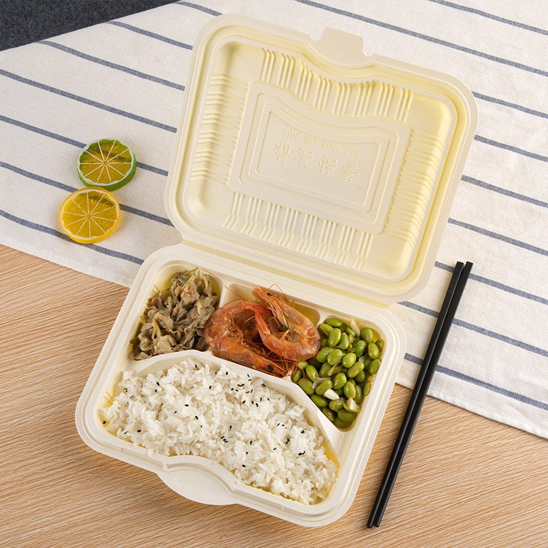 Food Package Boxes Take Away Food Container Storage Boxes & Bins Wholesale Plastic Containers Multifunction CLASSIC Red Square