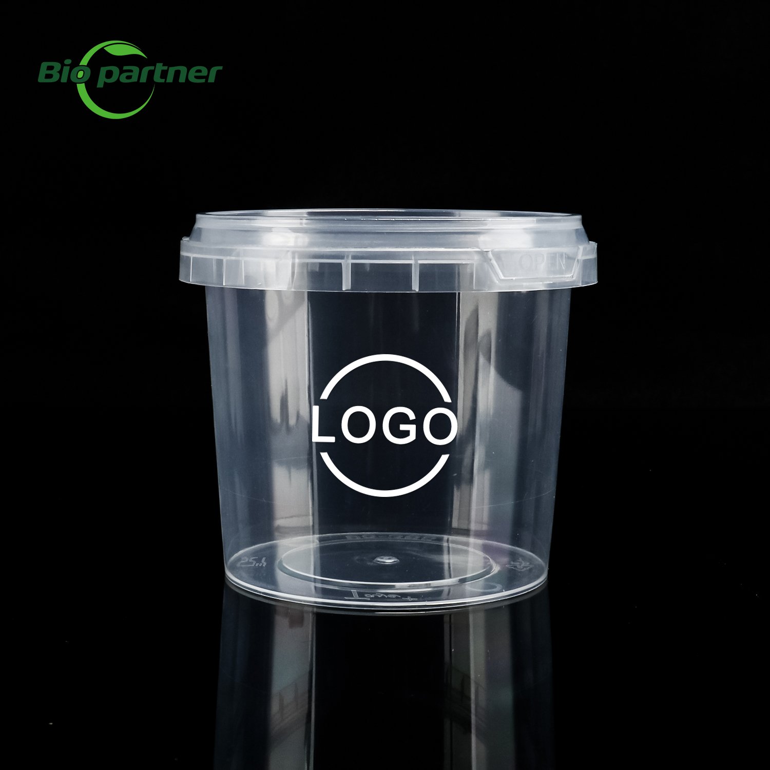 Clear Soup Bowl Deli Container Tamper Evident Safe Lock plastic Pet Deli Plastic Food Storage Containers With Lids