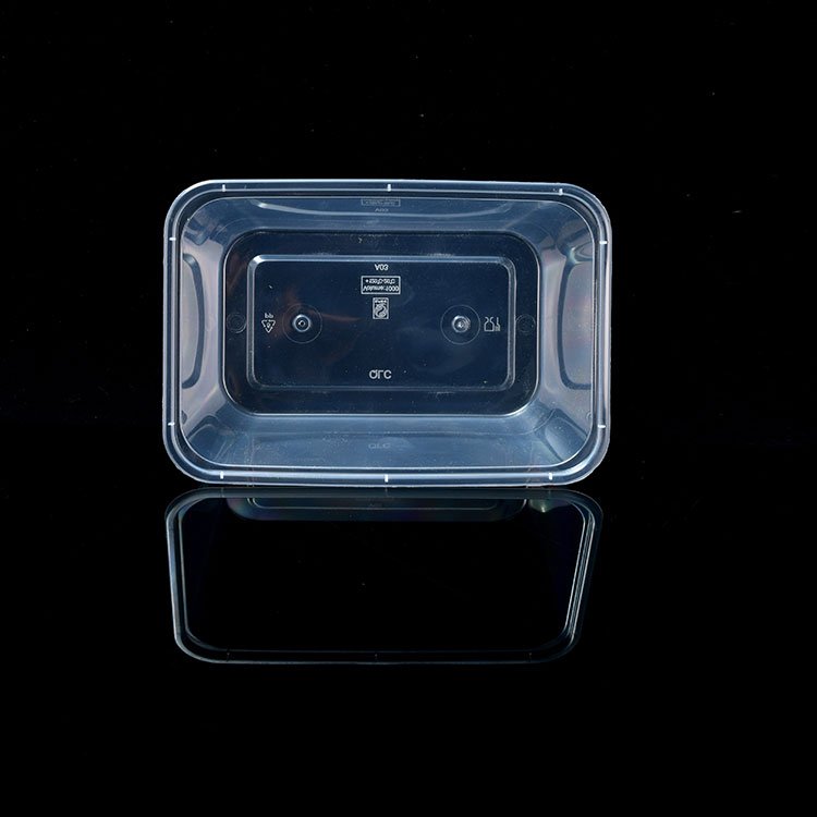 1000ml Disposable Plastic Food Containers for Traveling with Food