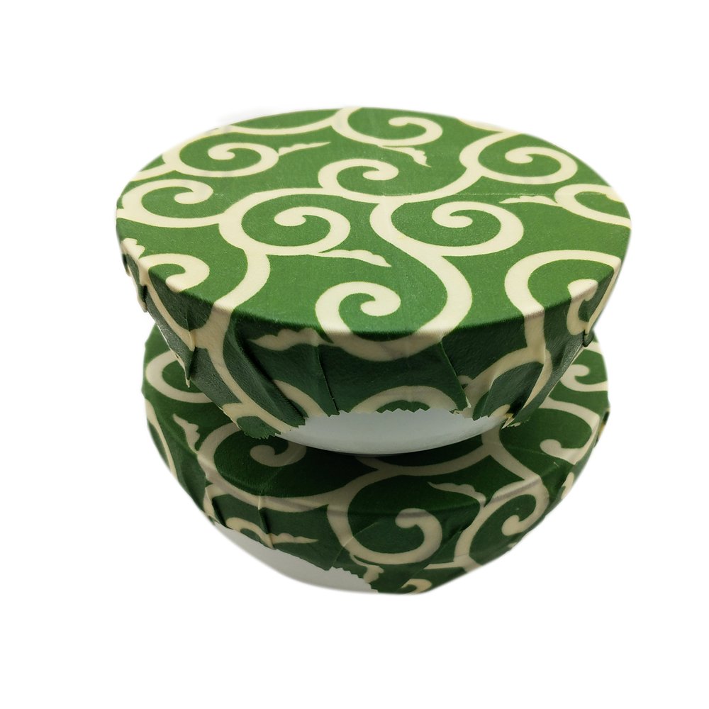 Beeswax Wrap Reusable Food Wrap for Food Storage Sustainable Organic and Eco Friendly Sandwich Bags 1 Large, 1 Medium, 1 Small
