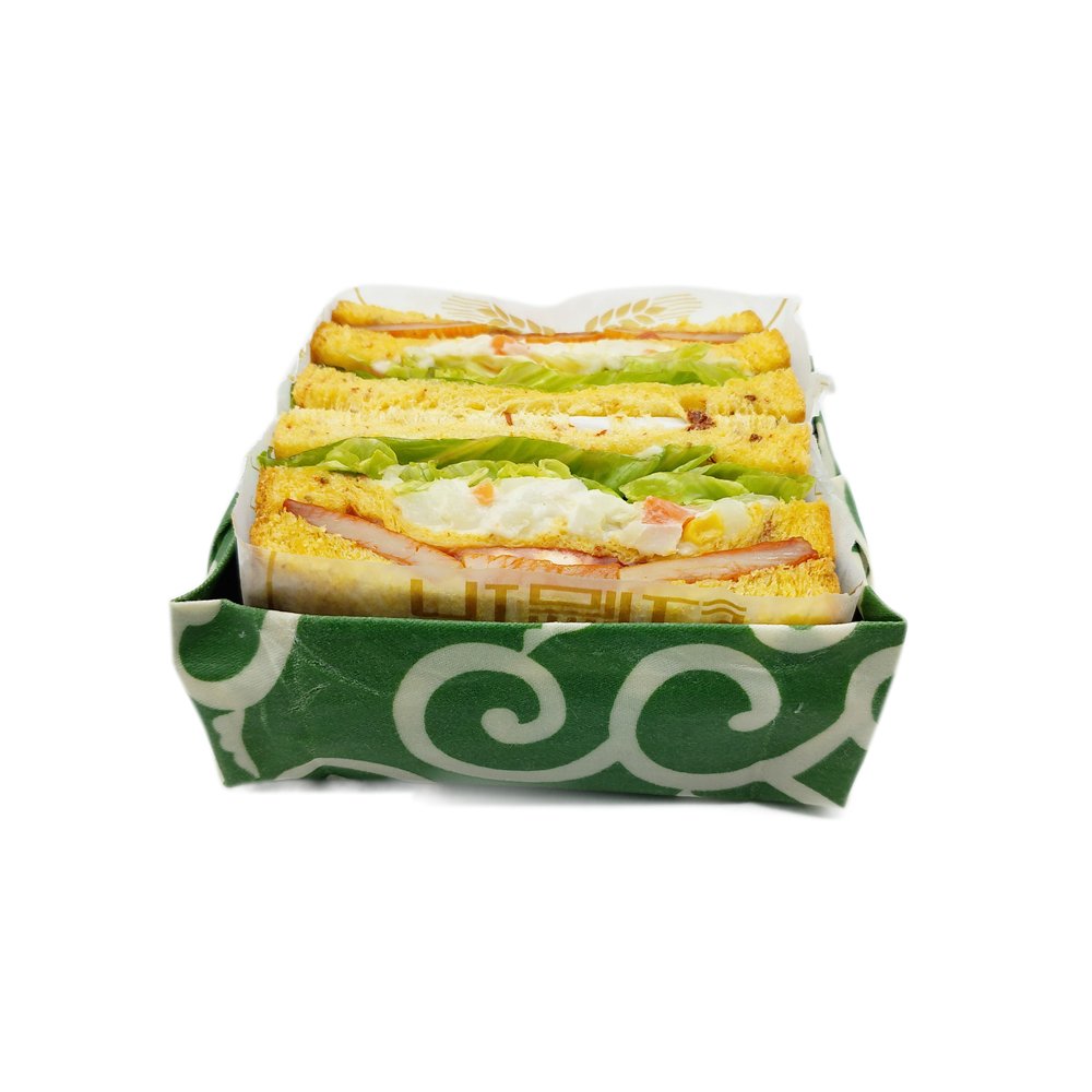 Beeswax Wrap Reusable Food Wrap for Food Storage Sustainable Organic and Eco Friendly Sandwich Bags 1 Large, 1 Medium, 1 Small