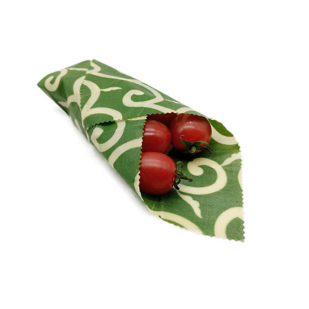 Beeswax Wrap Reusable Food Wrap for Food Storage Sustainable Organic and Eco Friendly Sandwich Bags 1 Large, 1 Medium, 1 Small