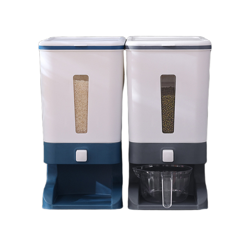 Hot selling PP material multifunction rice dispenser storage box grain dispenser storage container Rice storage container