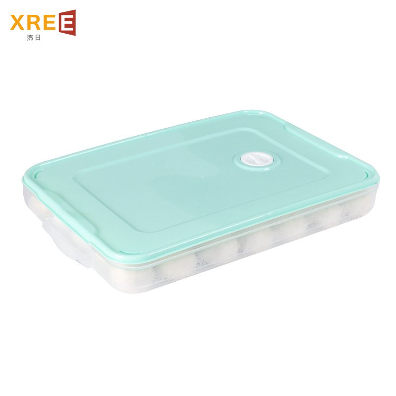 Refrigerator kitchen storage box household quick frozen dumpling box special multi-layer fresh-keeping box for wonton