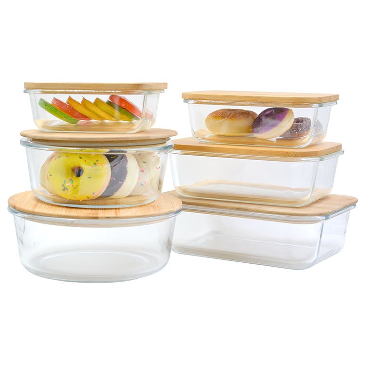 Bpa Free Glass Reusable Containers For Food Storage