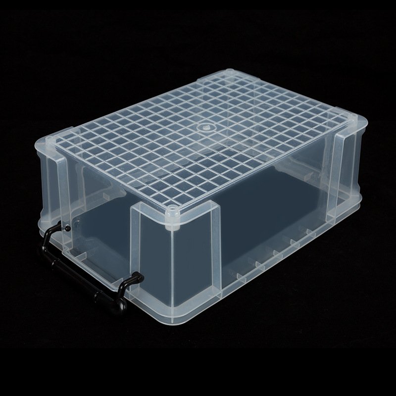 Household Multifunction Large Stackable Clothes Clear Transparent PP Container Box Plastic Shallow stostorage Boxes