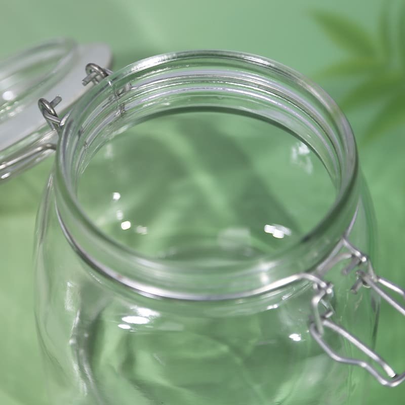Household Food Storage: Borosilicate Glass Airtight Mason Jars