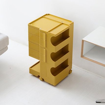 Creative cart nightstand Nordic Internet celebrity storage cabinet household living room ins cabinet removable snack locker