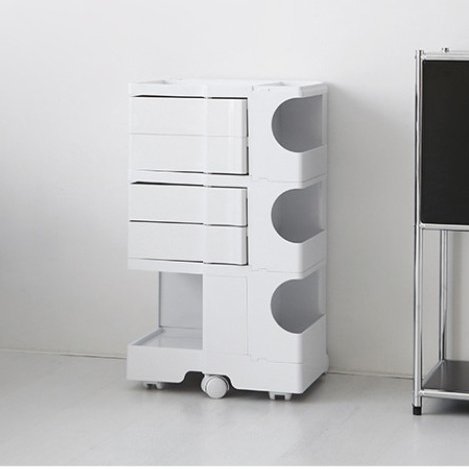 Creative cart nightstand Nordic Internet celebrity storage cabinet household living room ins cabinet removable snack locker