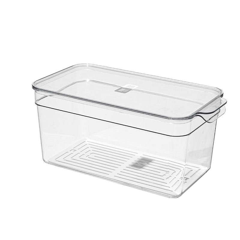 Pet Clear Plastic Refrigerator Food Organizer Fridge Storage Containers Box Bins Set For Fridge