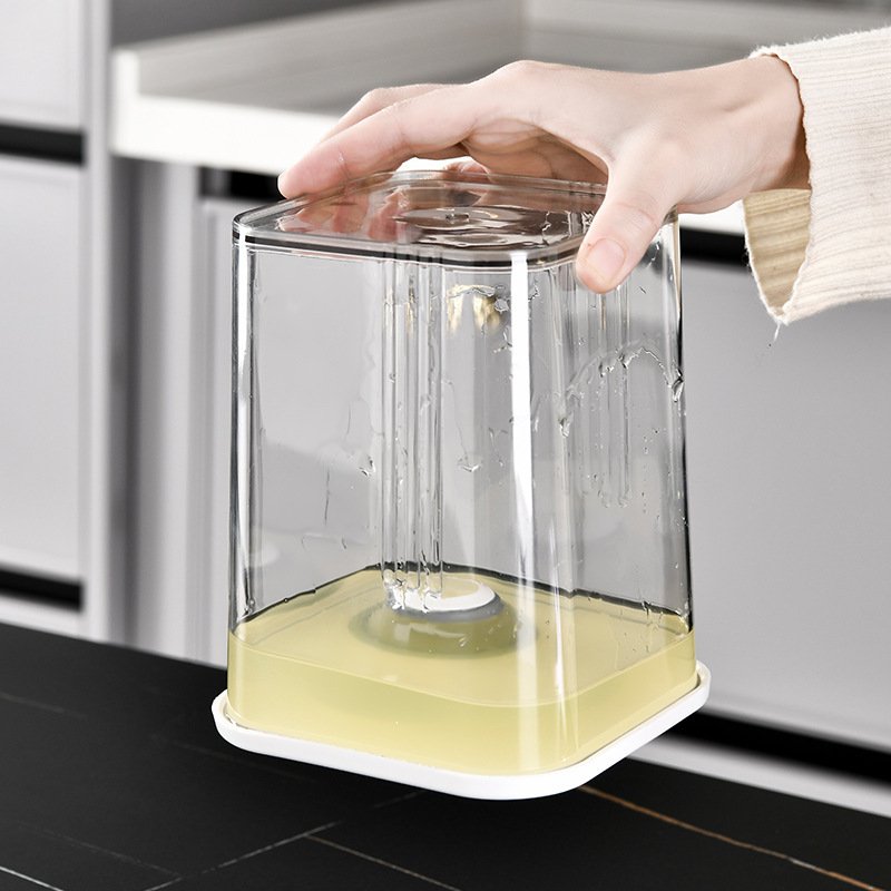 kitchen plastic airtight Grain can sealed Pantry box clear dry bulk food storage container cereal organizer Rice Beans Jar