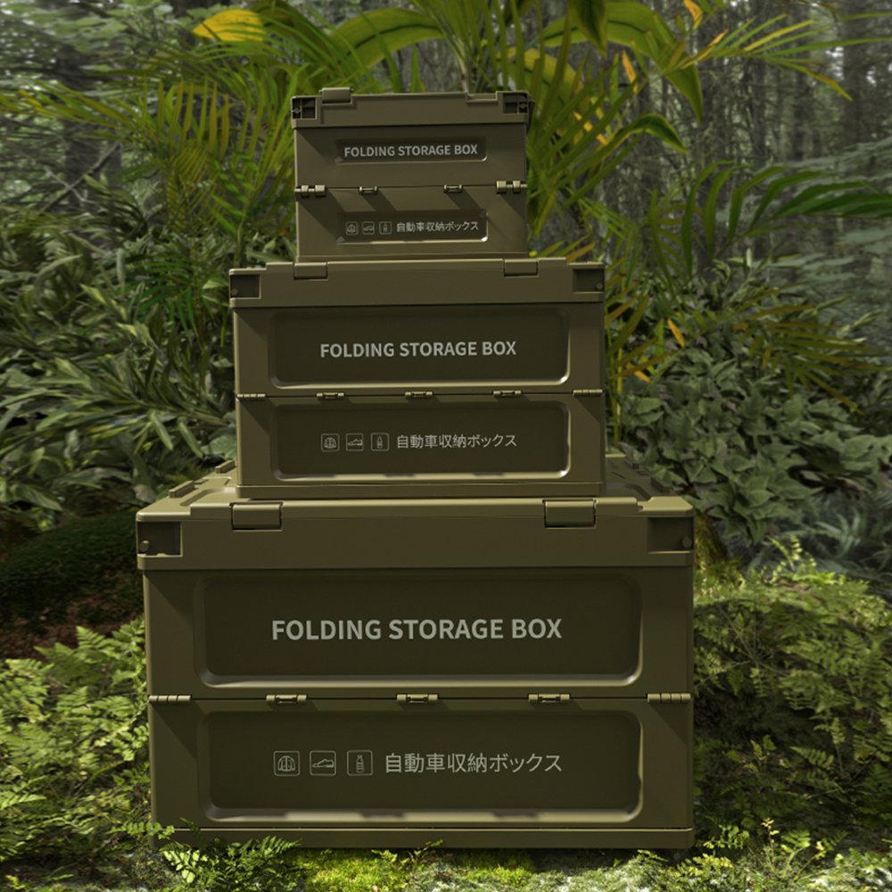 OEM China Wholesale Price Storage Box Plastic Folding Stackable Storage Organizer