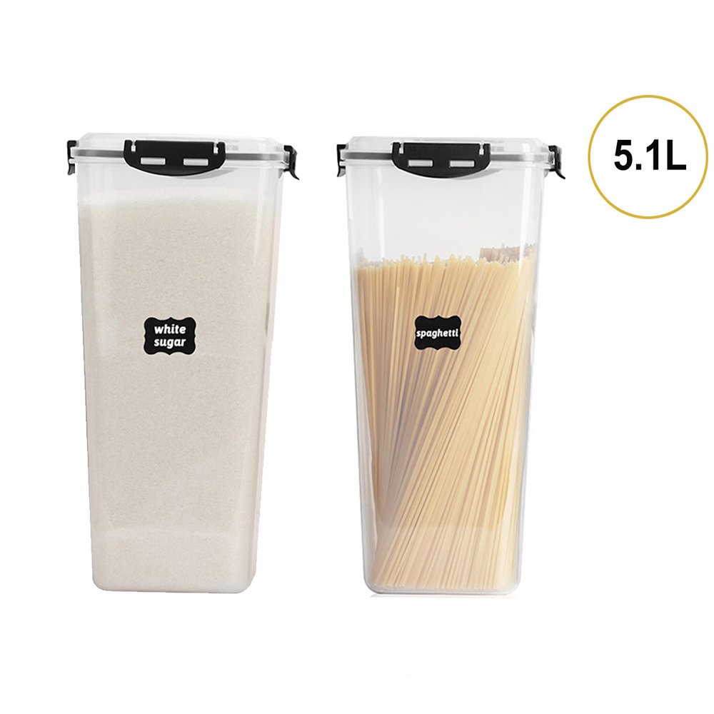 24 pack airtight food storage container set with locking lids water proof square plastic containers with lids packaging