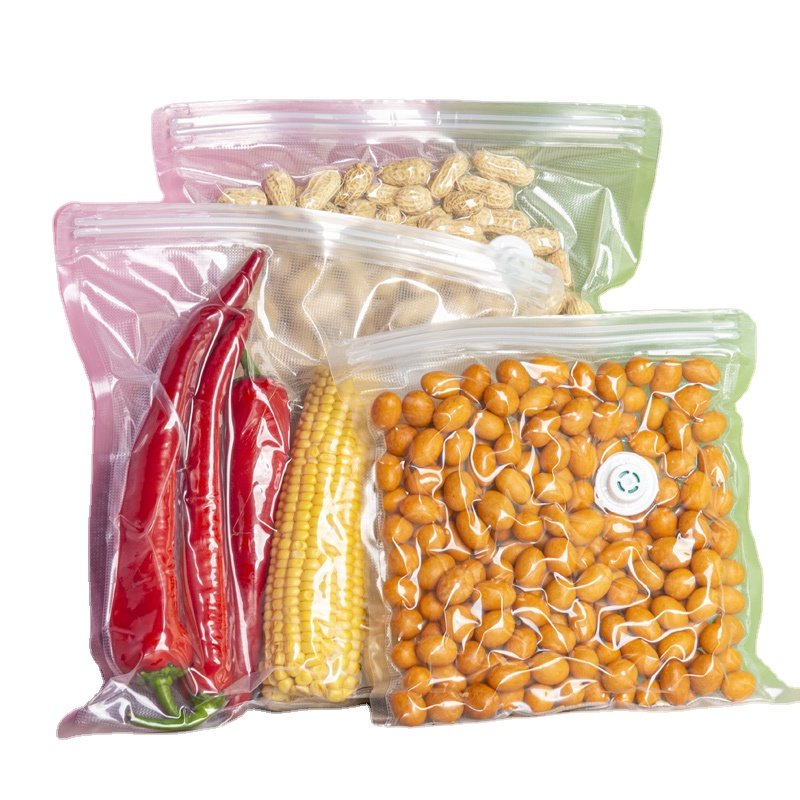 Eco Friendly Fresh Keeping Snack Freezer Bags Leakproof Reusable Food Storage Bags