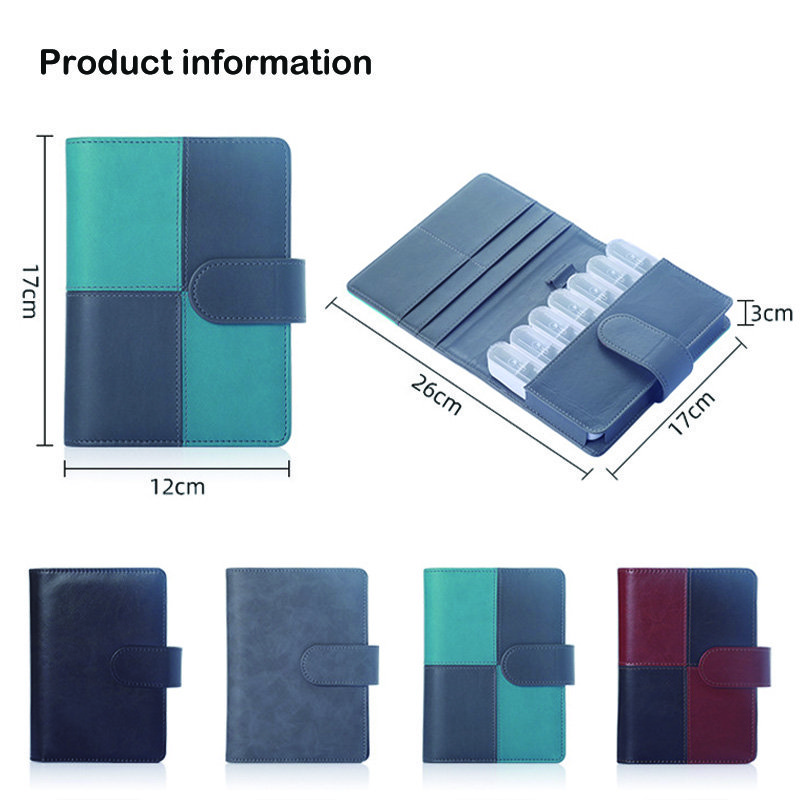 Portable Large Capacity PP Medicine Holder Pill Storage Box 7 Day Travel Box for Medicine