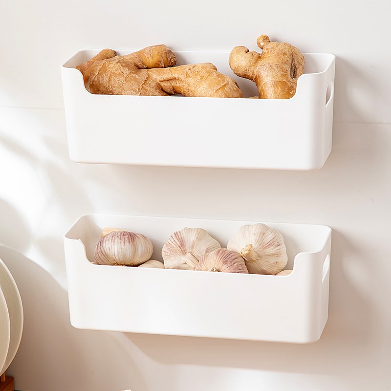 Onion ginger and garlic storage box Food and Spice storage container Kitchen Multifunctional Hanging storage box