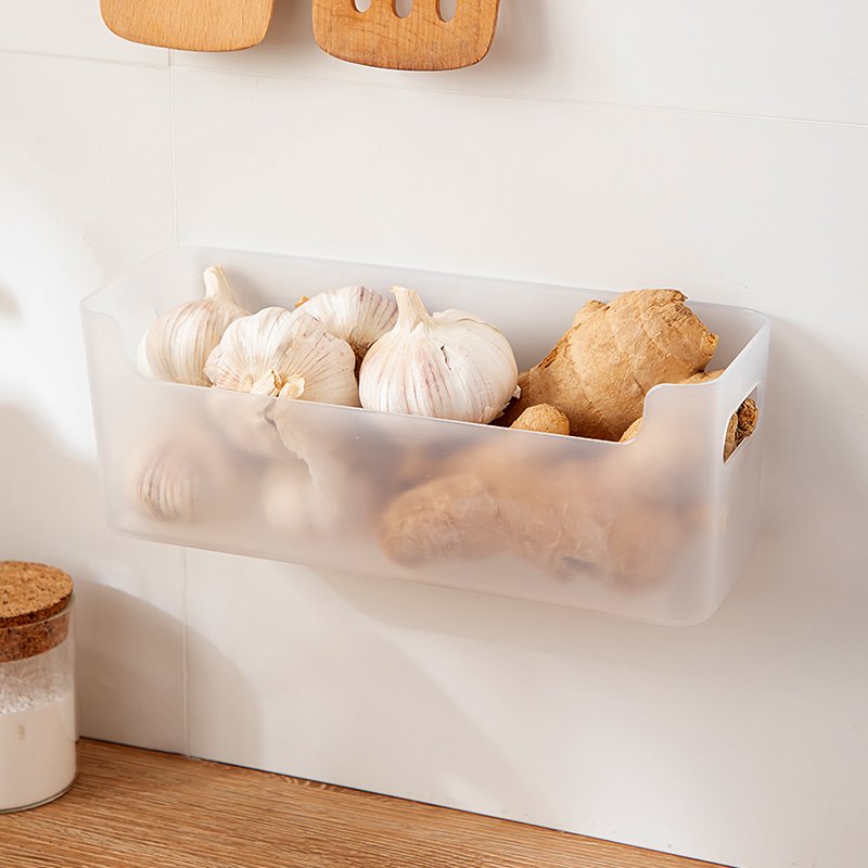 Onion ginger and garlic storage box Food and Spice storage container Kitchen Multifunctional Hanging storage box