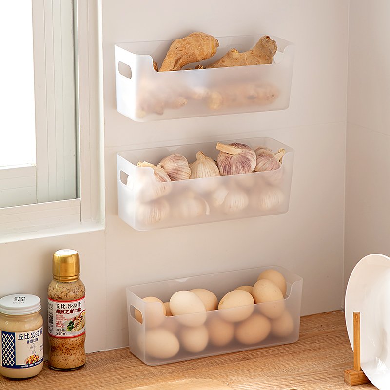 Onion ginger and garlic storage box Food and Spice storage container Kitchen Multifunctional Hanging storage box
