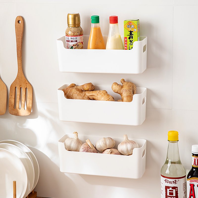 Onion ginger and garlic storage box Food and Spice storage container Kitchen Multifunctional Hanging storage box