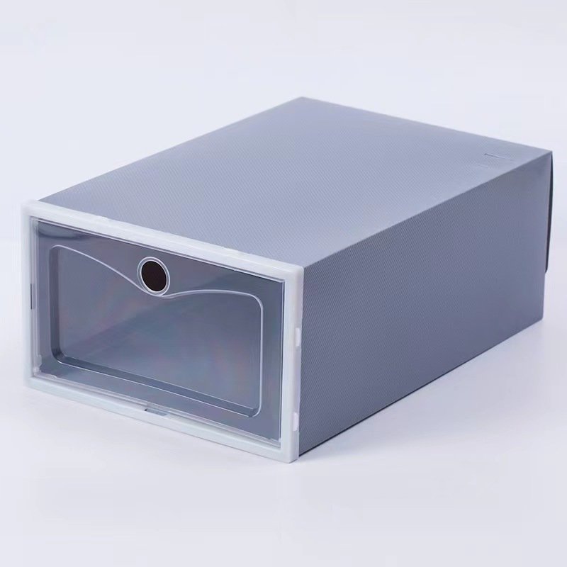 Hot Selling Colorful Plastic Shoe Rack New Design Stackable Shoe Organizer Shoe Storage Box