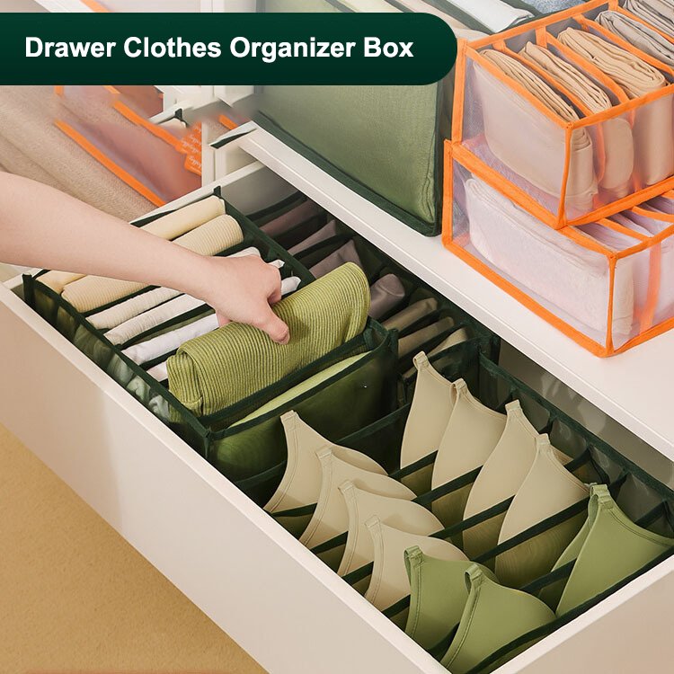 Wardrobe Clothes Organizer Underwear Organizer Storage Box Drawer Organizer For Clothes