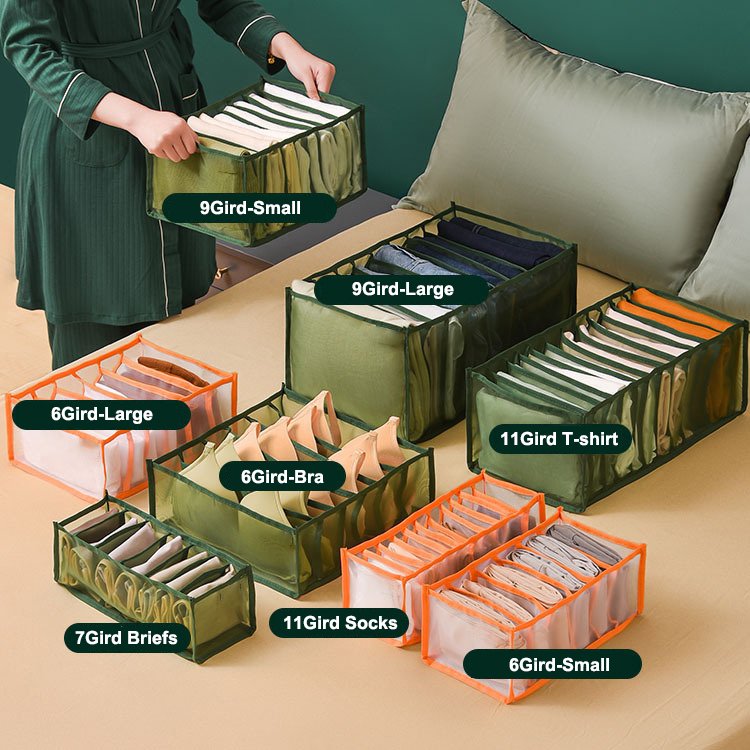 Wardrobe Clothes Organizer Underwear Organizer Storage Box Drawer Organizer For Clothes