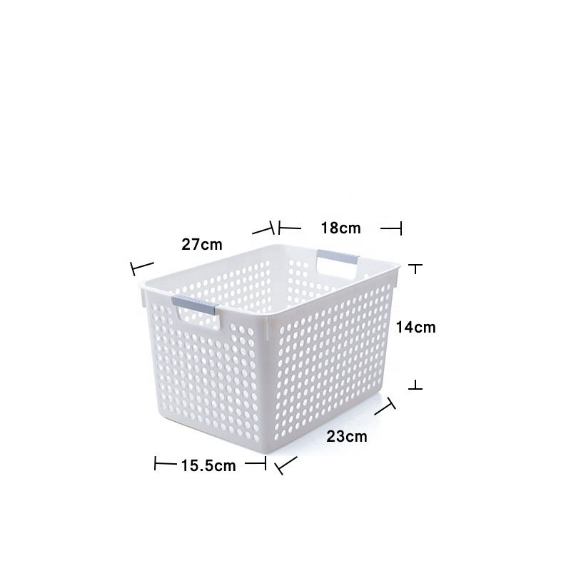 Lakuna 2024 New Arrival Small Size Storage Bucket With Handle Household Bedroom Bathroom Storage Box