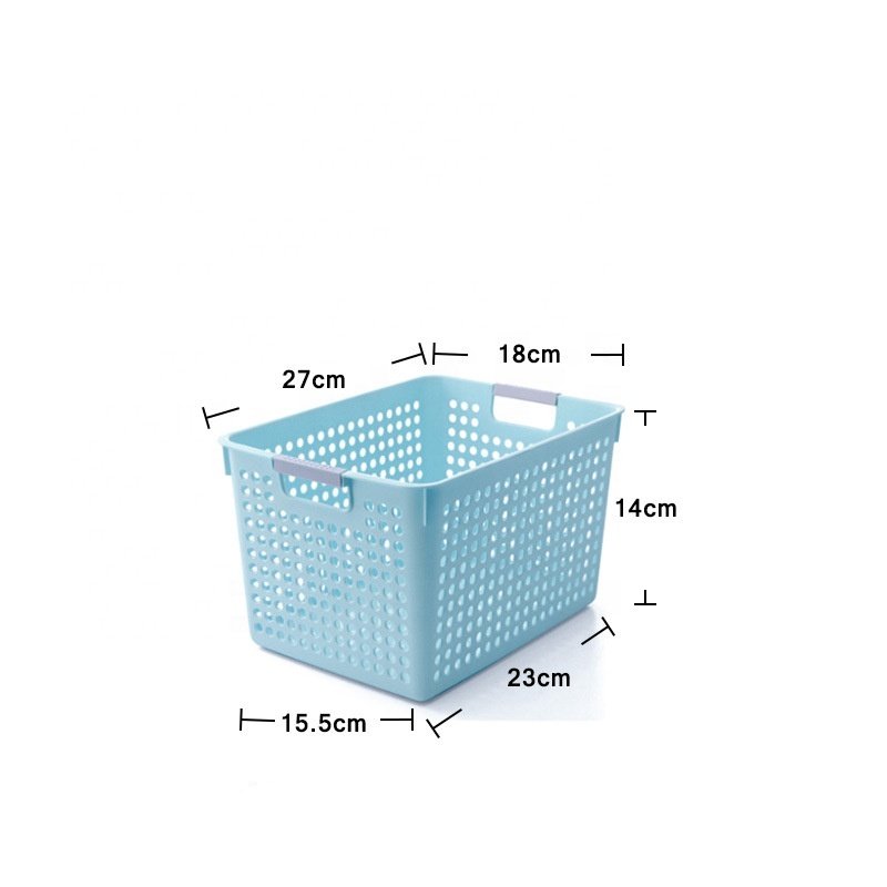 Lakuna 2024 New Arrival Small Size Storage Bucket With Handle Household Bedroom Bathroom Storage Box