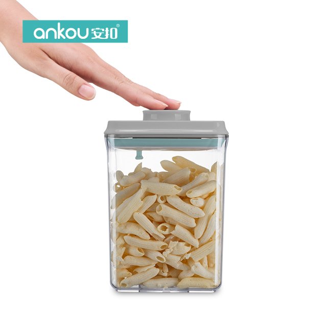 Factory direct sales plastic box square food storage & container organizer storage plastic food containers with lids For Food