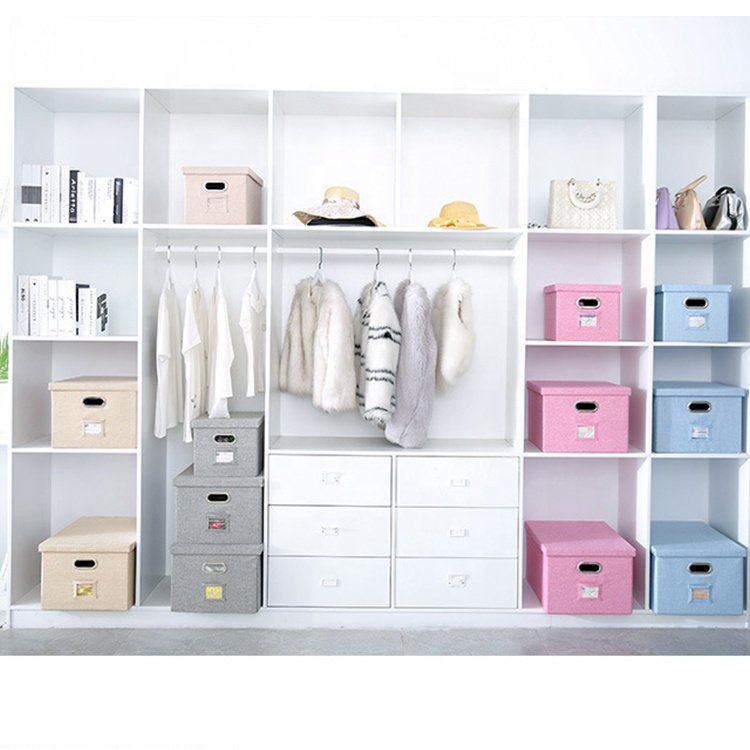 Sundries Underwear Storage Small Drawer Box Foldable Fabric Storage Box Bin