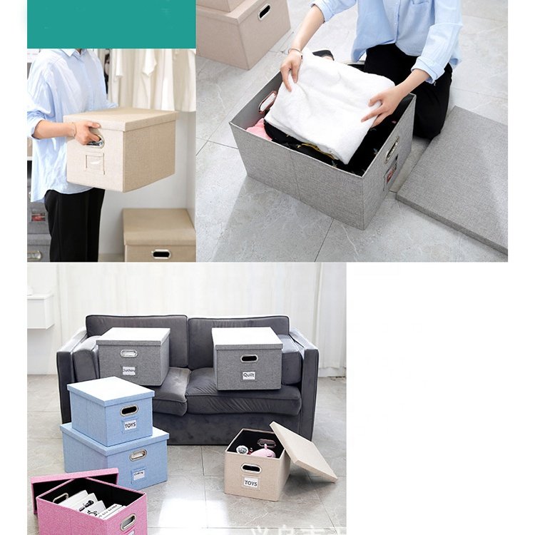 Sundries Underwear Storage Small Drawer Box Foldable Fabric Storage Box Bin