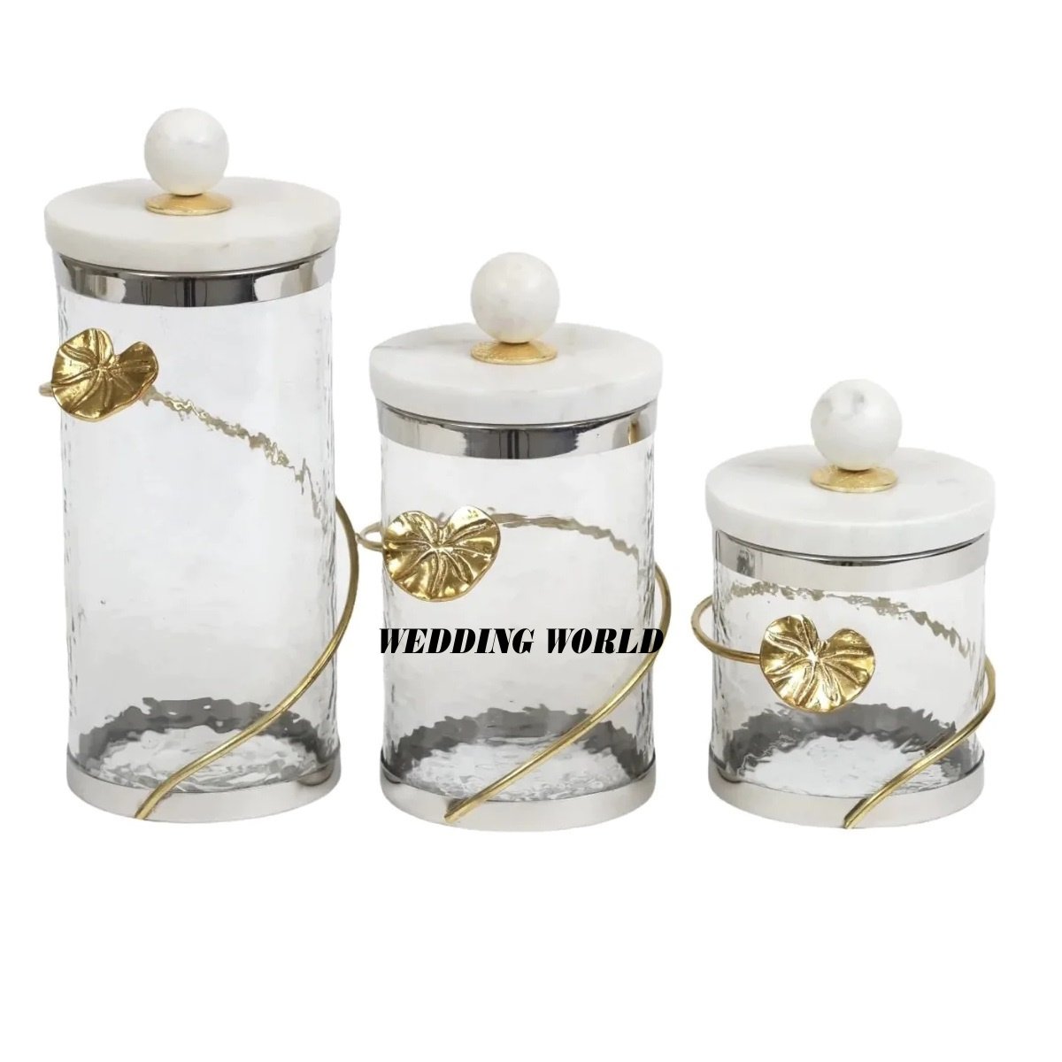 Tabletop Glass Candy Jar Classic Stylish Wholesale Designer Nut Server Hot Selling Wholesale Glass Dry Fruit Jar