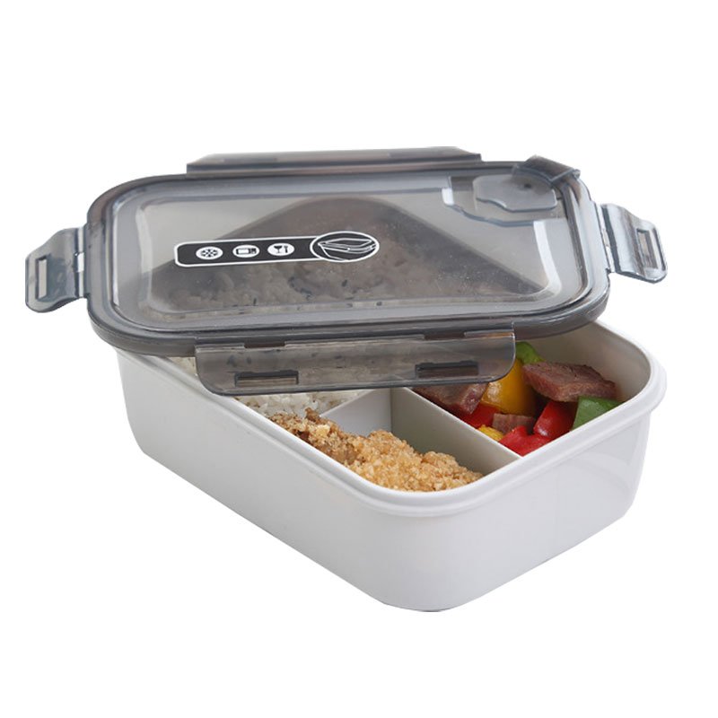 2024 New Meal Prep Bento Microwavable Plastic Crisper Stackable Lunch Box Set Food Container Storage Boxes With Lids