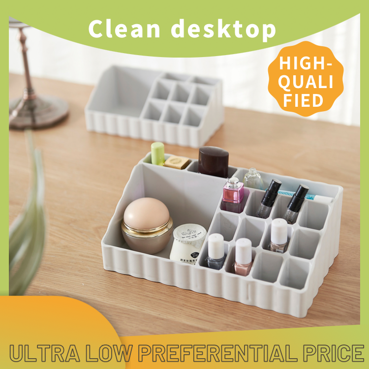 Creative Office Desktop Multi-functional Home Cosmetic Sundries Stationery Finishing Plastic Storage Box