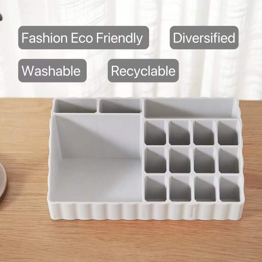 Creative Office Desktop Multi-functional Home Cosmetic Sundries Stationery Finishing Plastic Storage Box