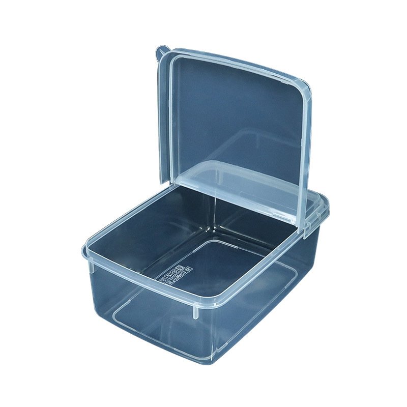 Clamshell storage box
