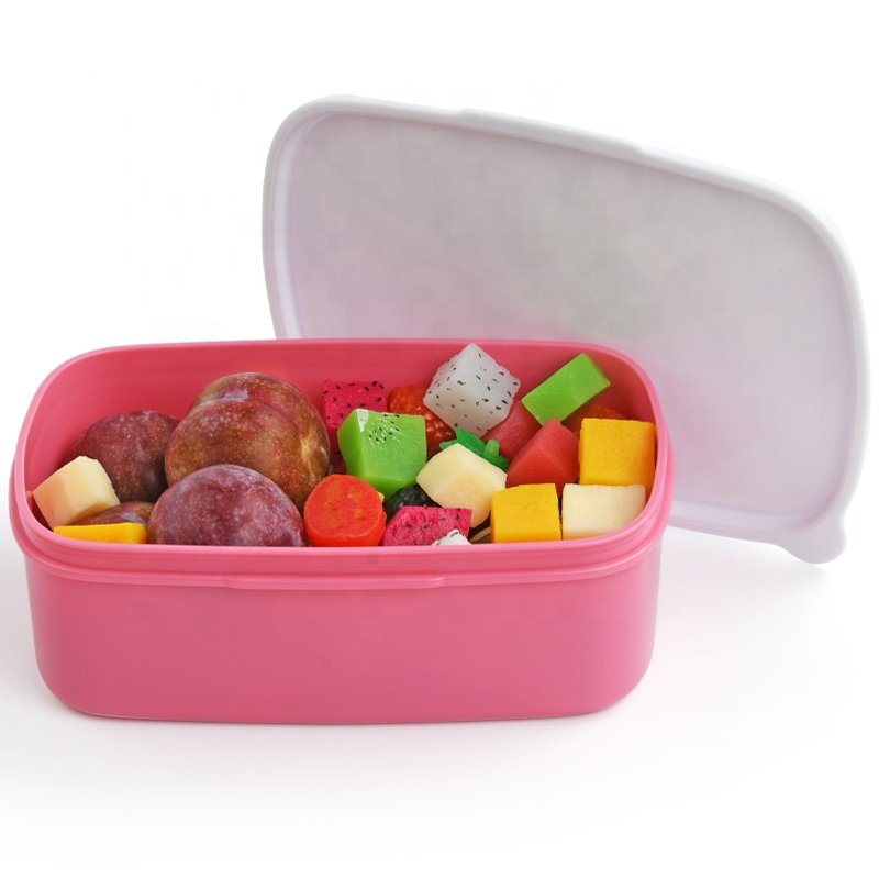 Aohea BPA free wholesale bento box pp plastic lunch box storage container kids snack box