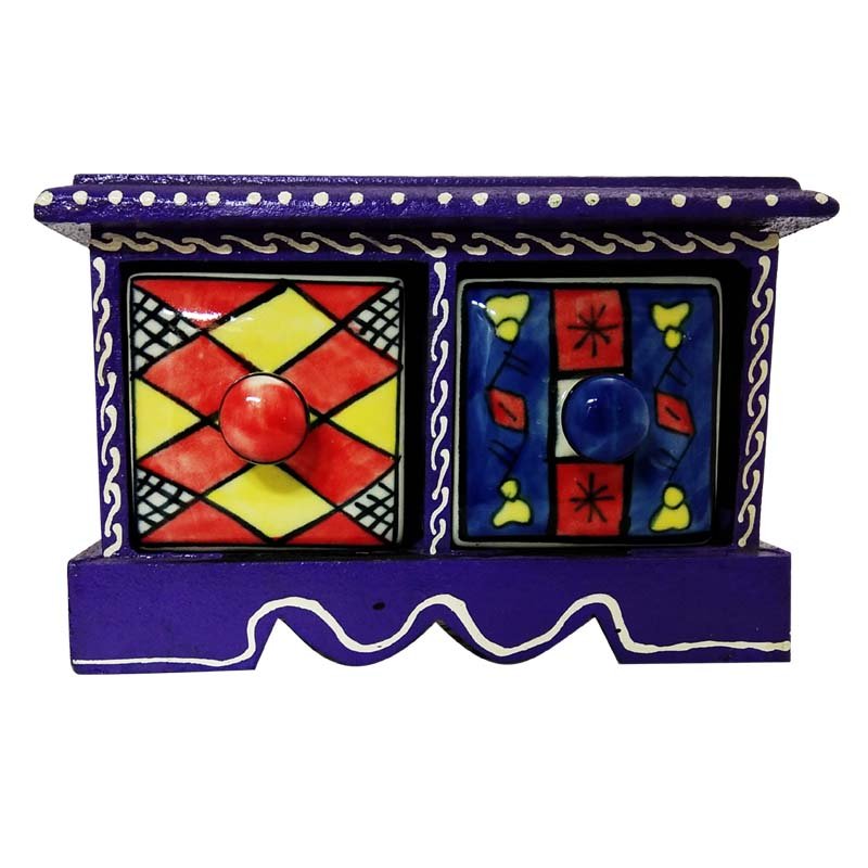 Metier Latest Design Wholesale Factory Supply Cheap Fancy Modern Hand Painted Ceramic Spice Drawers| Decorative Drawers